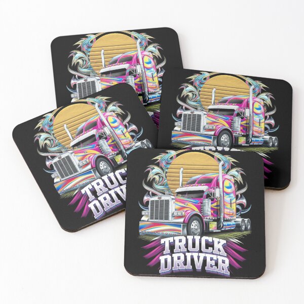 Item preview, Truck driver - American trucking - American truckers - Keep trucking - Chrome dreams designed and sold by JansenGS.
