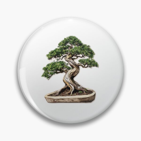 Item preview, Beautiful bonsai tree in pot design designed and sold by SmileshareShop.