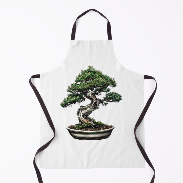 Item preview, Old bonsai tree in pot design designed and sold by SmileshareShop.