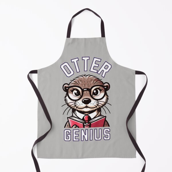 Item preview, Otter Genius - Pun time with the smartest Otter around! designed and sold by geetarv.