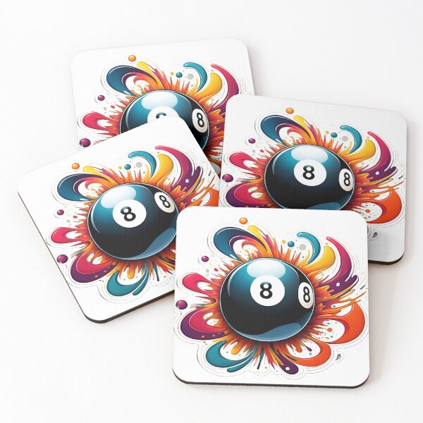 Item preview, 8 ball pin #1 designed and sold by Echolands.