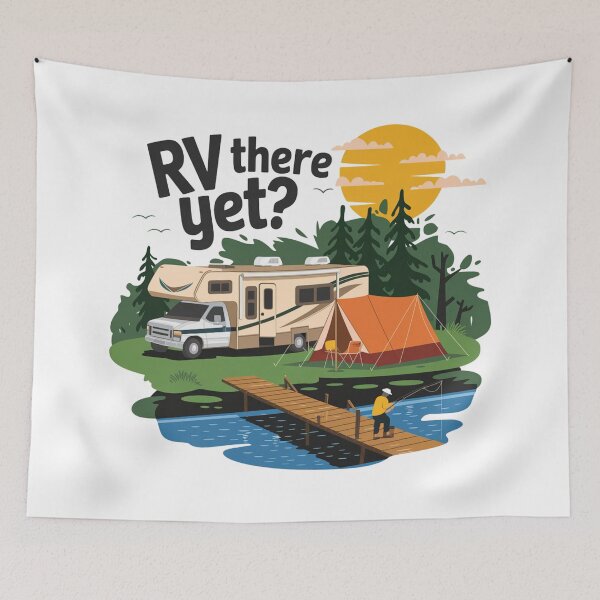 Item preview, RV Camping designed and sold by CookiesMerch.
