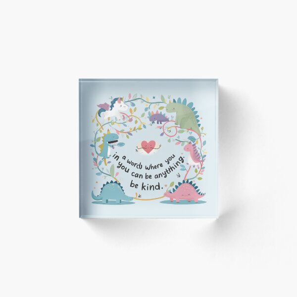 Item preview, Kindness Circle: in a world where you can be anything be kind designed and sold by KennerTH.