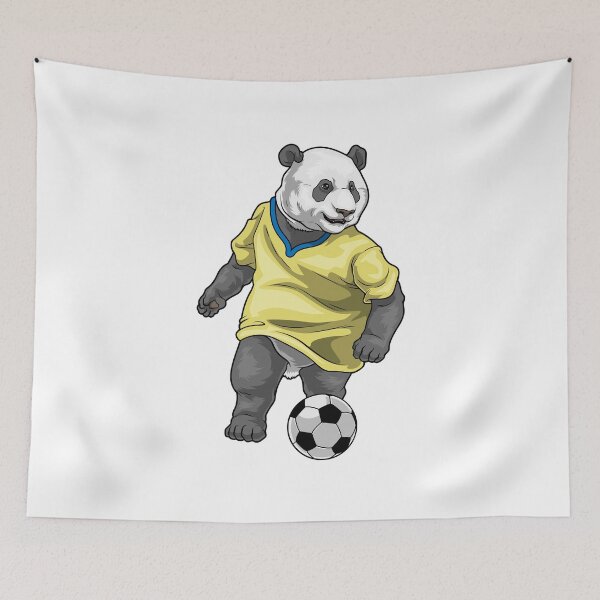 Item preview, Panda Soccer player Soccer designed and sold by Snabdesign84.