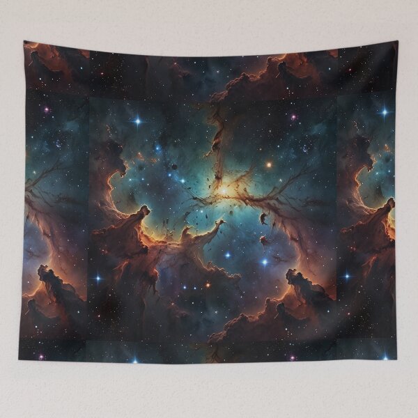 Item preview, DEEP SPACE FANTASY ART beyond the Oort Cloud design designed and sold by Jt41.