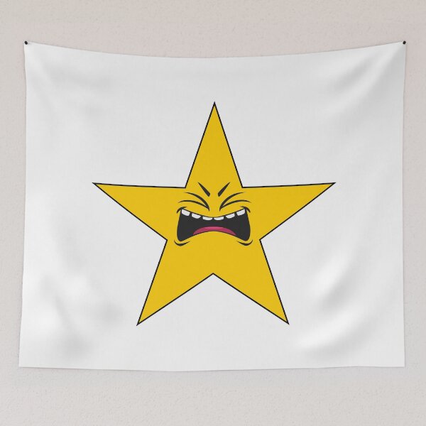 Item preview, STAR, FUNNY YELLOW STAR designed and sold by larissa-myrie.