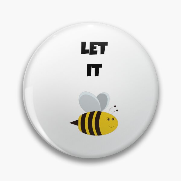 Item preview, Let It Be - Cute Bee Illustration designed and sold by Monedesign.