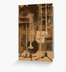 Jazz #3 Greeting Card