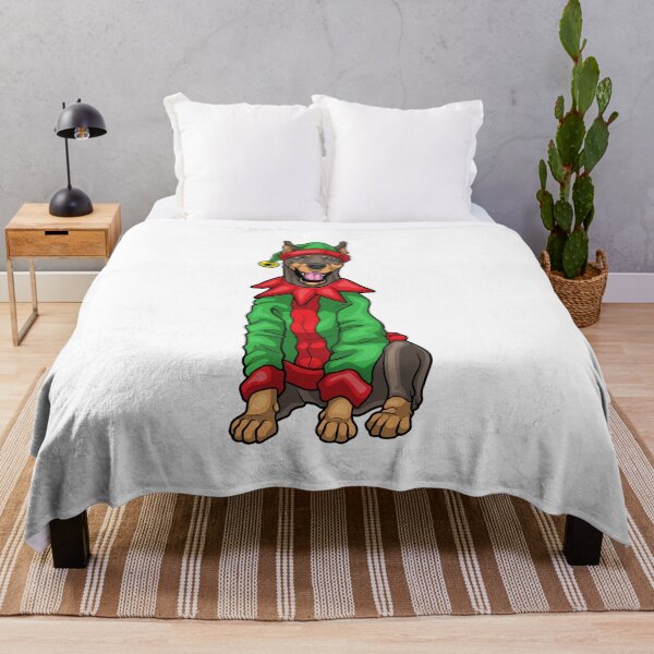 Artikelvorschau, Dobermann Weihnachten Elfen entworfen und verkauft von Snabdesign84.