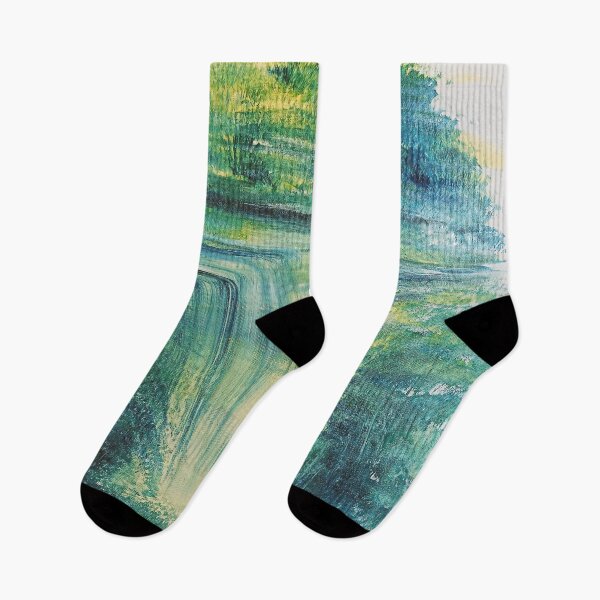 Item preview, Waterfall in bright colors designed and sold by cloude-vigal.