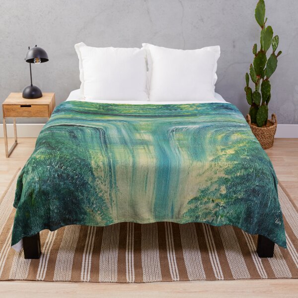 Item preview, Waterfall in bright colors designed and sold by cloude-vigal.