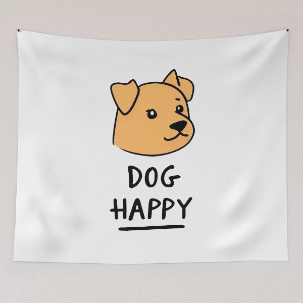 Item preview, Dog happy designed and sold by Zannvayld.