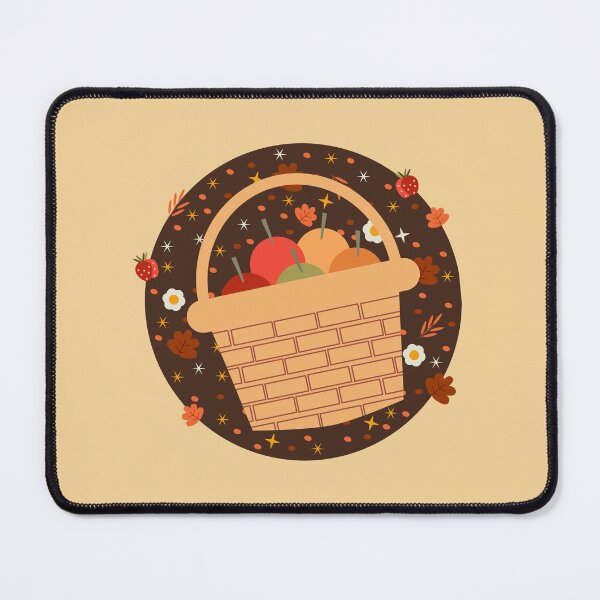 Item preview, Autumn Apple Basket Charm designed and sold by Tulip Creators .