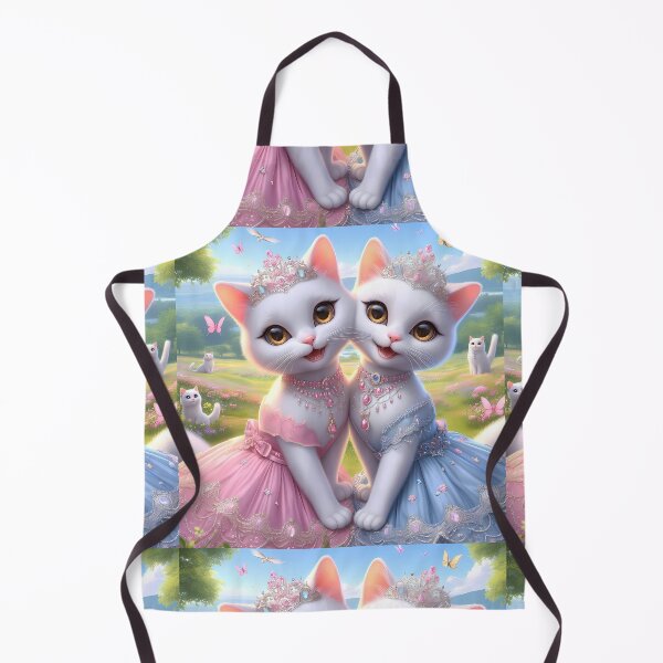 Item preview, Royal Feline Sisters in a Fantasy Meadow designed and sold by Daofa.