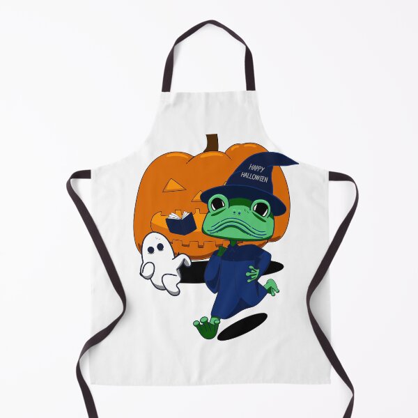 Item preview, The Funny Frog Wizard and the Halloween Festival classic T-shirts designed and sold by Da Nu.
