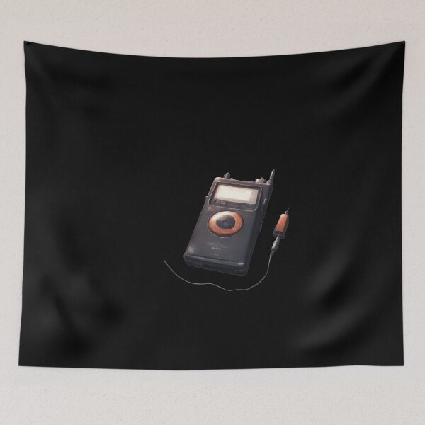 Item preview, Black Walkman designed and sold by Carameltornado.