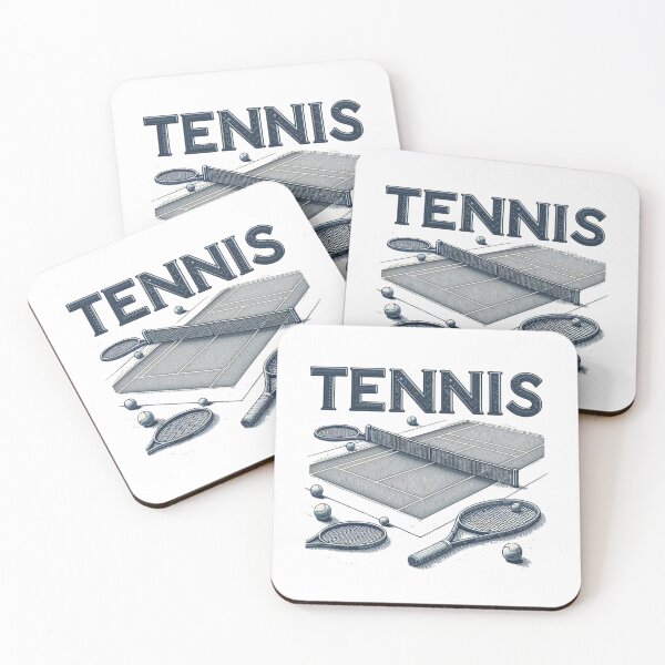 Item preview, Tennis - Court, racket and tennis balls designed and sold by citmgpod.