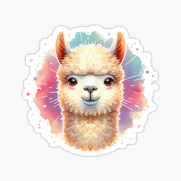 Item preview, Alpaca colorful designed and sold by Kobeko.