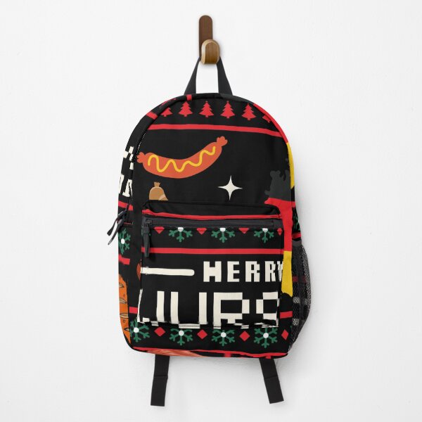 Item preview, German Ugly Christmas Sweater Merry Little Wurst-Mas designed and sold by WanderlustCoCo.