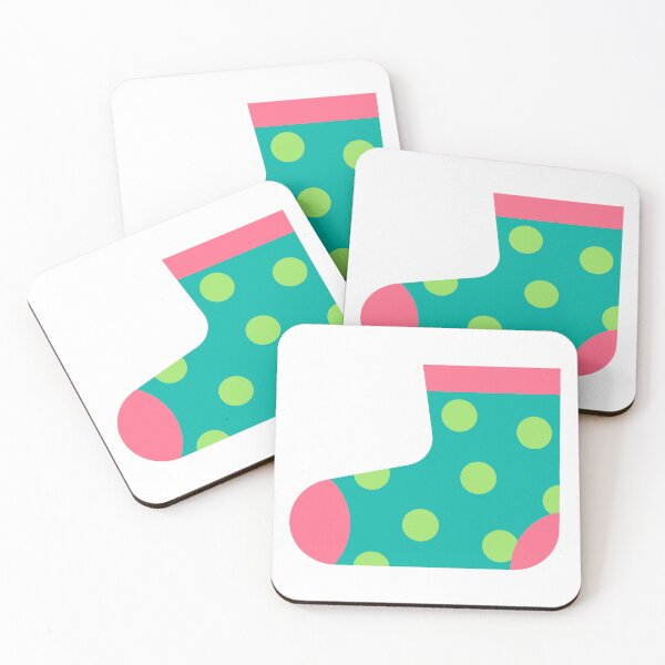 Item preview, Cute Holly Polka dot Christmas stocking designed and sold by nuchz.