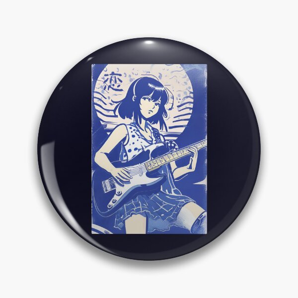 Item preview, Based Jazz Girl Bass Soul Electric Bass Guitarist Bass Player Japanese Mangaka designed and sold by wigobun.