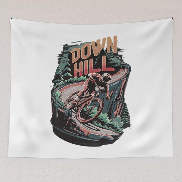 Item preview, Down Hill Mountain designed and sold by CookiesMerch.