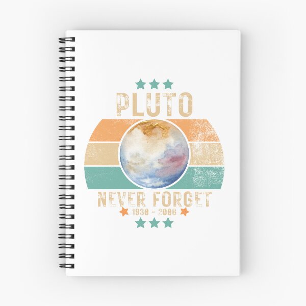 Item preview, Pluto Never Forget Classic T-Shirt Retro Vintage Style 1930-2006 designed and sold by larissa-myrie.