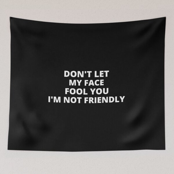 Item preview, Don't let my face t-shirt tee top shirt designed and sold by OAKDEN.