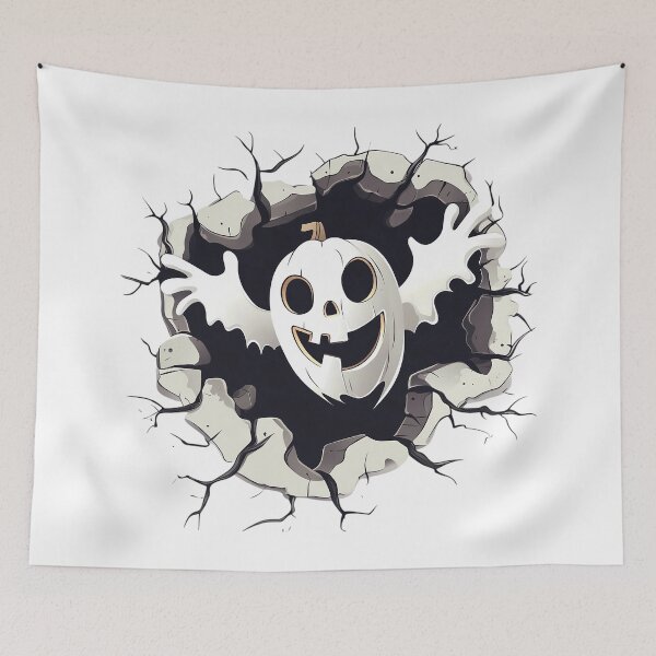 Item preview, Cheerful Pumpkin Ghost designed and sold by Miniouka.