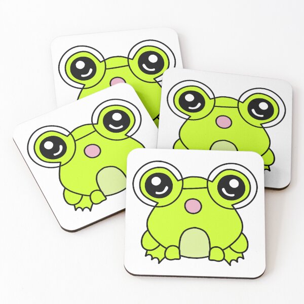 Item preview, Cute Green Frog with Round Glasses – Nerdy and Adorable! designed and sold by MrsCreative1.