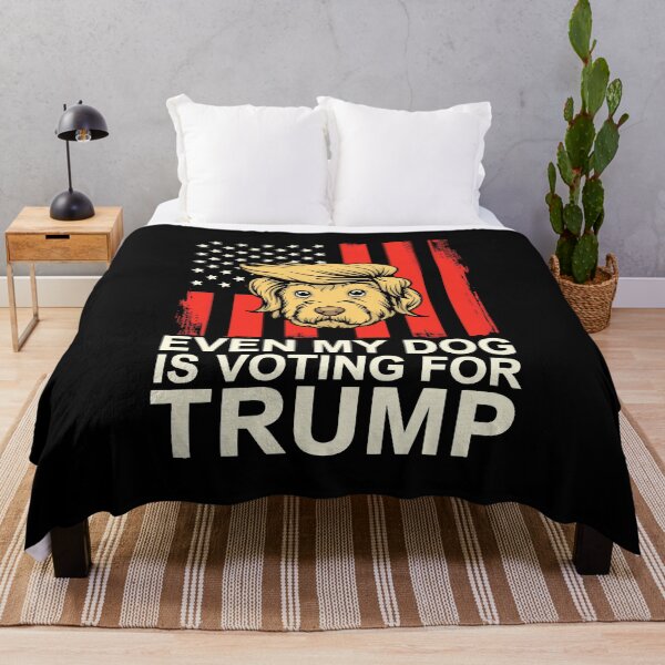Item preview, Trump Dog Cartoon Funny Election 2024 MAGA Voting designed and sold by w1ckerman.