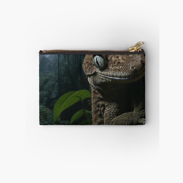 Item preview, Camouflaged Leachianus Gecko at Night - New Caledonian Wildlife designed and sold by NocturnalNook.