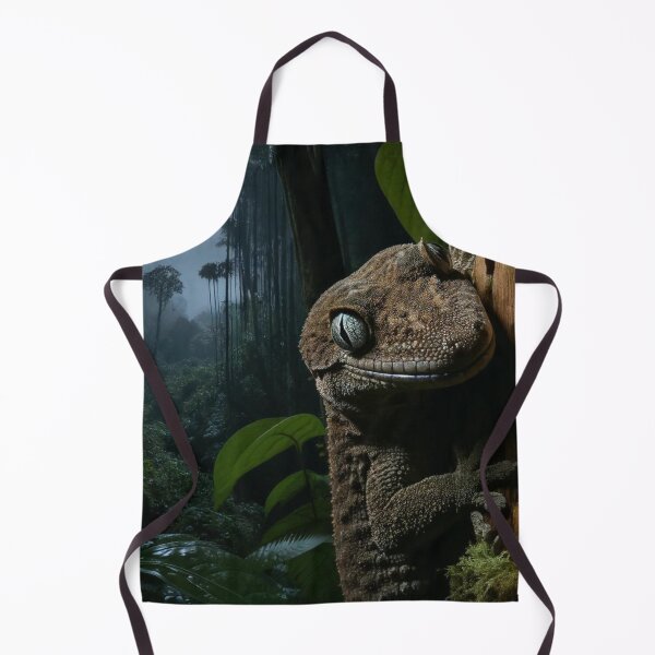 Item preview, Camouflaged Leachianus Gecko at Night - New Caledonian Wildlife designed and sold by NocturnalNook.