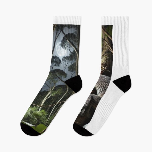 Item preview, Leachianus Gecko Climbing at Night - New Caledonia Wildlife  designed and sold by NocturnalNook.