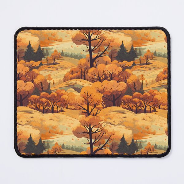 Item preview, Colorful Fall Landscape Pattern designed and sold by MirucaDesign.