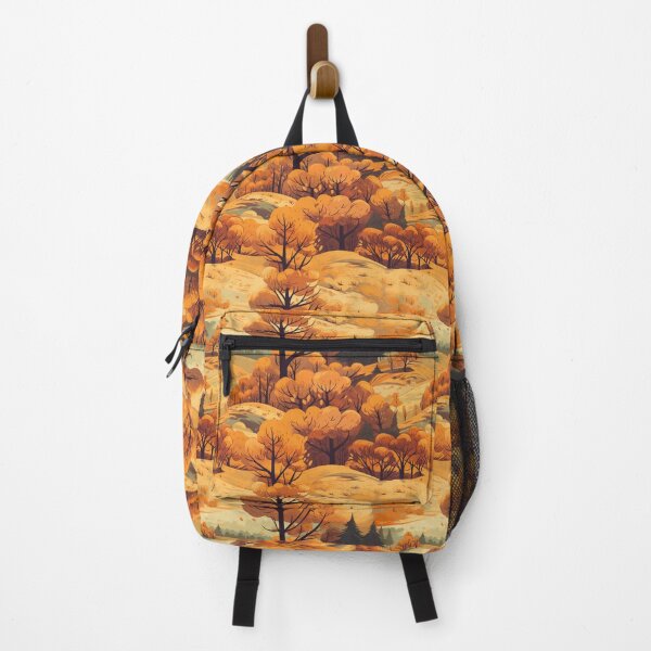 Item preview, Colorful Fall Landscape Pattern designed and sold by MirucaDesign.