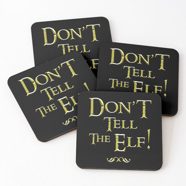 Item preview, Don't tell the elf designed and sold by SztuKarola.