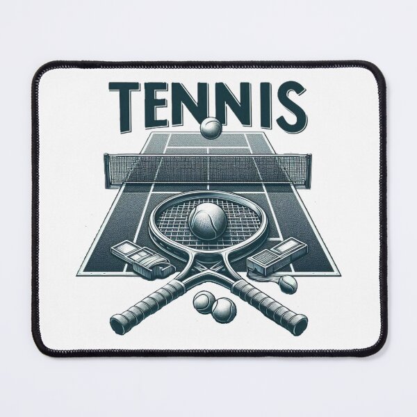 Item preview, Tennis - Court, racket, net and tennis balls designed and sold by citmgpod.