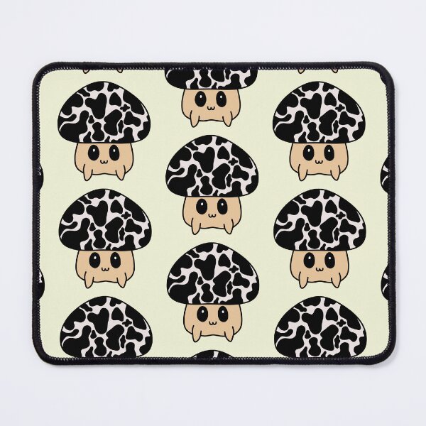 Item preview, Cute Mushroom with Black Cow Hide Pattern designed and sold by MrsCreative1.