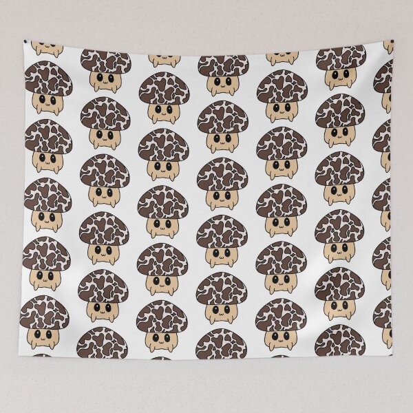 Item preview, Cute Mushroom with Brown Cow Hide Pattern designed and sold by MrsCreative1.