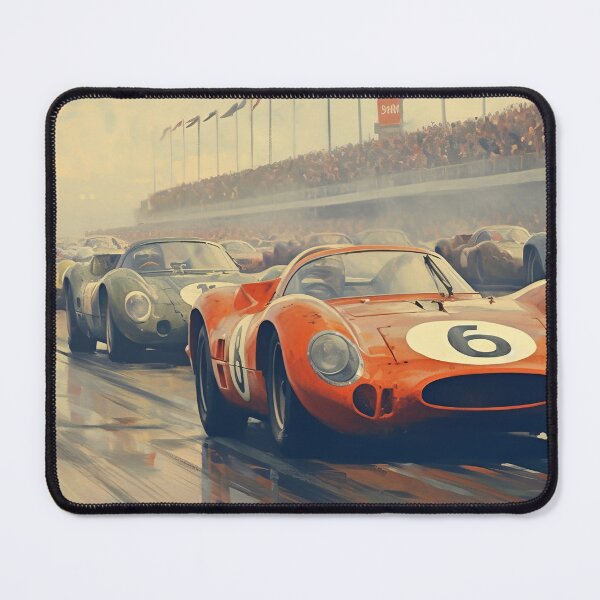 Artikelvorschau, Cooles LeMans-Rennplakat, Vintage-Malerei entworfen und verkauft von Autodecals.