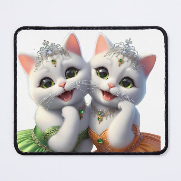 Item preview, "The Royal Feline Twins" designed and sold by Daofa.