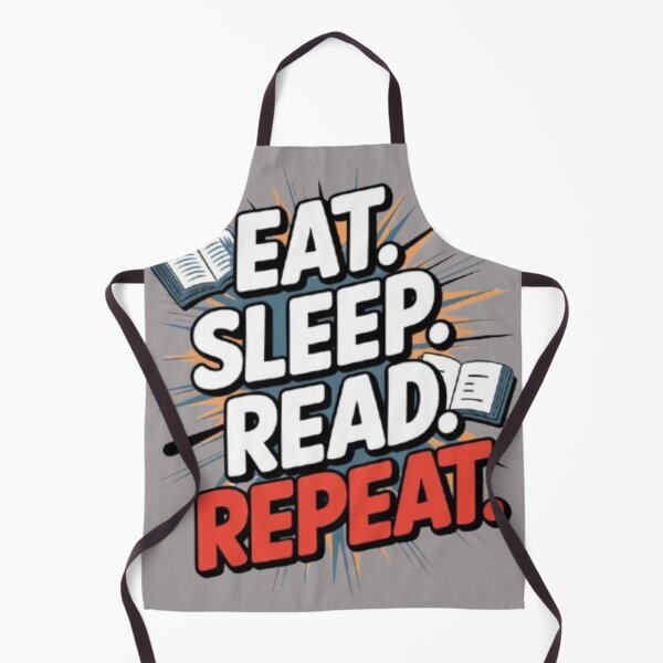 Item preview, Eat, sleep, read, repeat designed and sold by 123ks.