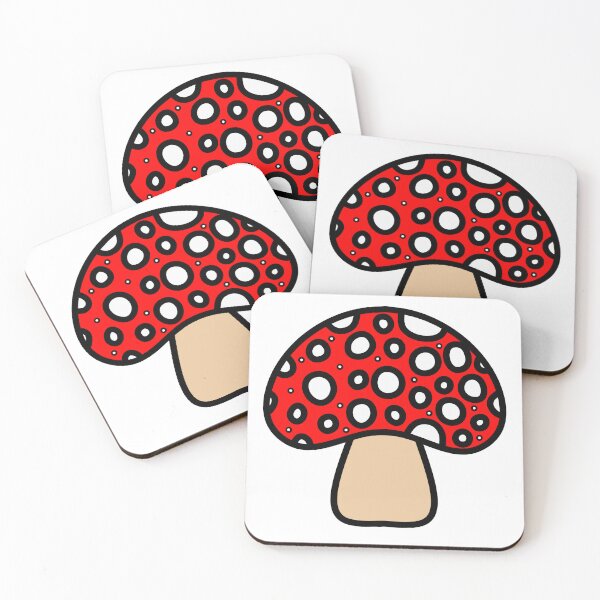 Item preview, Cute Red Mushroom Design designed and sold by MrsCreative1.
