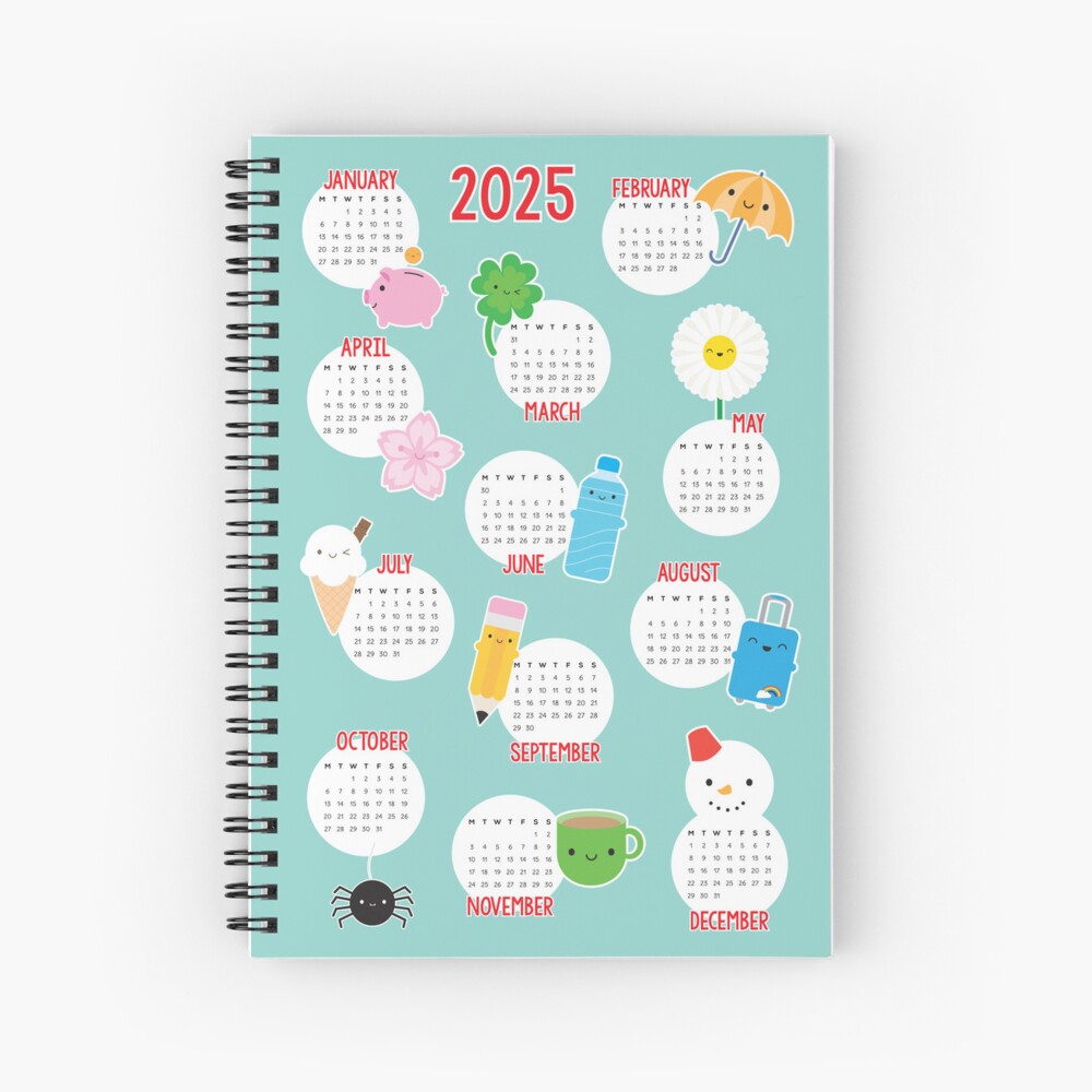 Item preview, Spiral Notebook designed and sold by marcelinesmith.