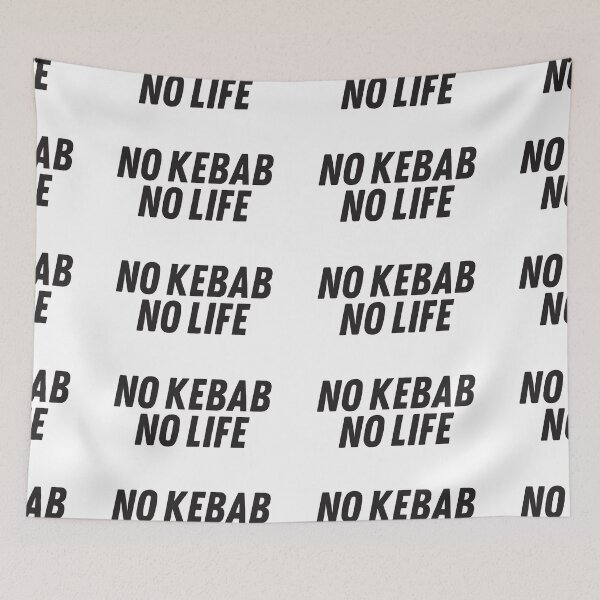 Item preview, NO KEBAB NO LIFE designed and sold by Arabicat.