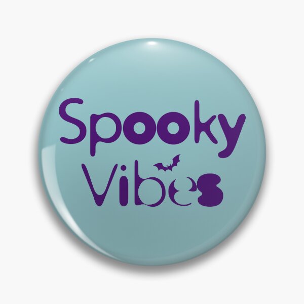 Artikelvorschau, „Spooky Vibes“ Halloween-Fledermaus-Typografie entworfen und verkauft von trepiu.
