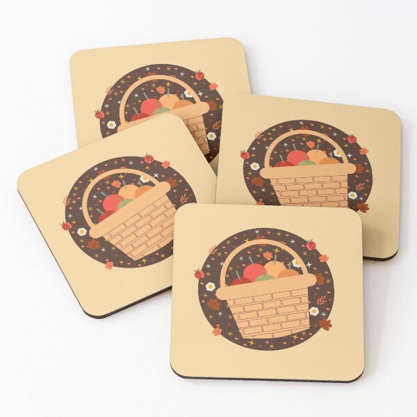 Item preview, Autumn Apple Basket Charm designed and sold by Tulip Creators by This Definition.