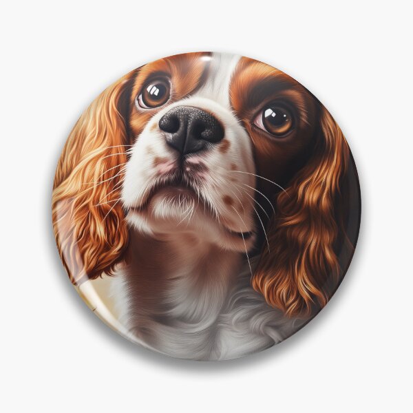 Item preview, Cavalier King Charles Spaniel in Autumn designed and sold by PetsArt.