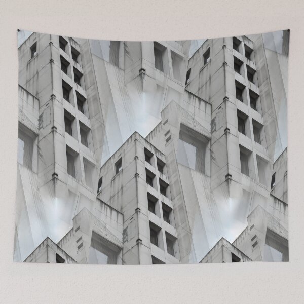 Item preview, Brutalism Concrete Architecture Texture Pattern designed and sold by patterncrow.